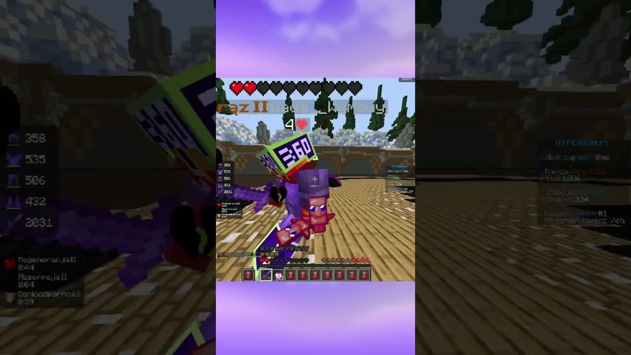 🫨Dominacja na serwerze Hyperium.pl tryb Minestar 🫨