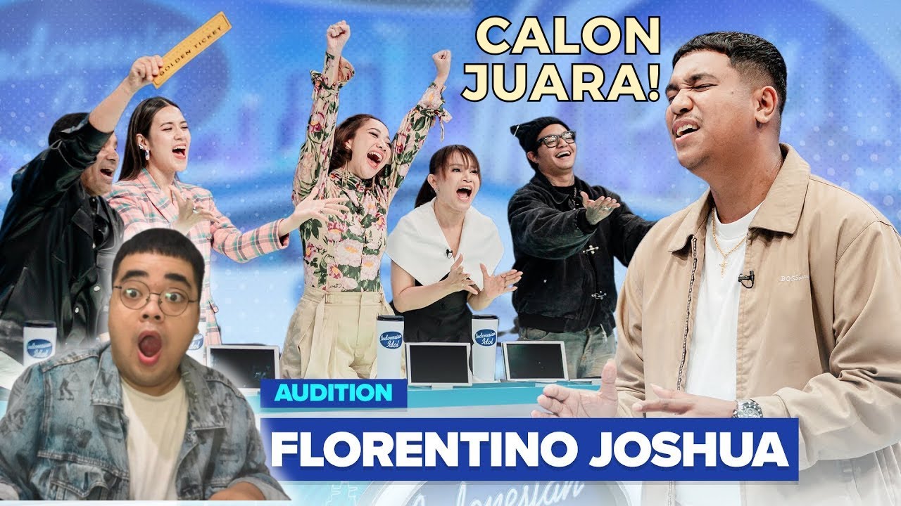 Florentino Joshua Buat Judges Merinding | Audition - Indonesian Idol 2026 REACTION
