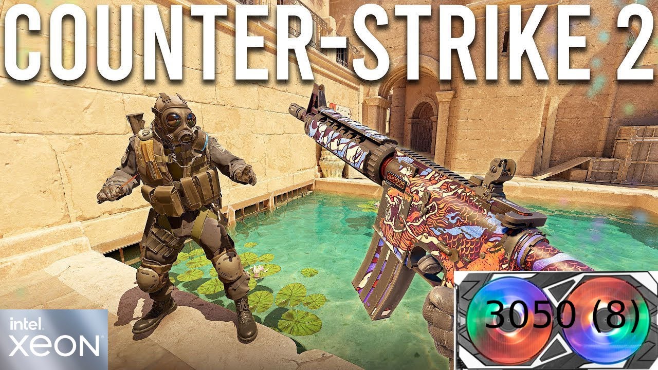 Counter Strike 2 - Xeon E5 2667 V4 + RTX 3050 (8) - 1080p