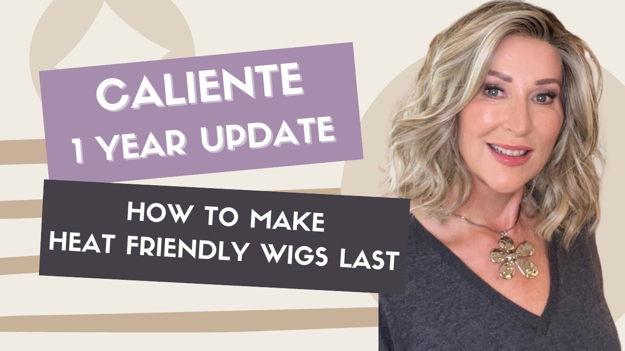 HOW TO Make HEAT FRIENDLY WIGS Last | 1 Year UPDATE | BelleTress CALIENTE WIG | TOOLS You NEED!
