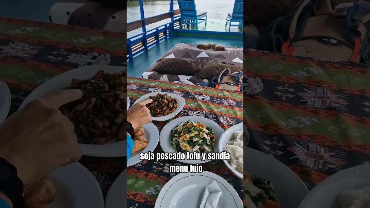 ¿Cómo es un Klotok en Borneo?