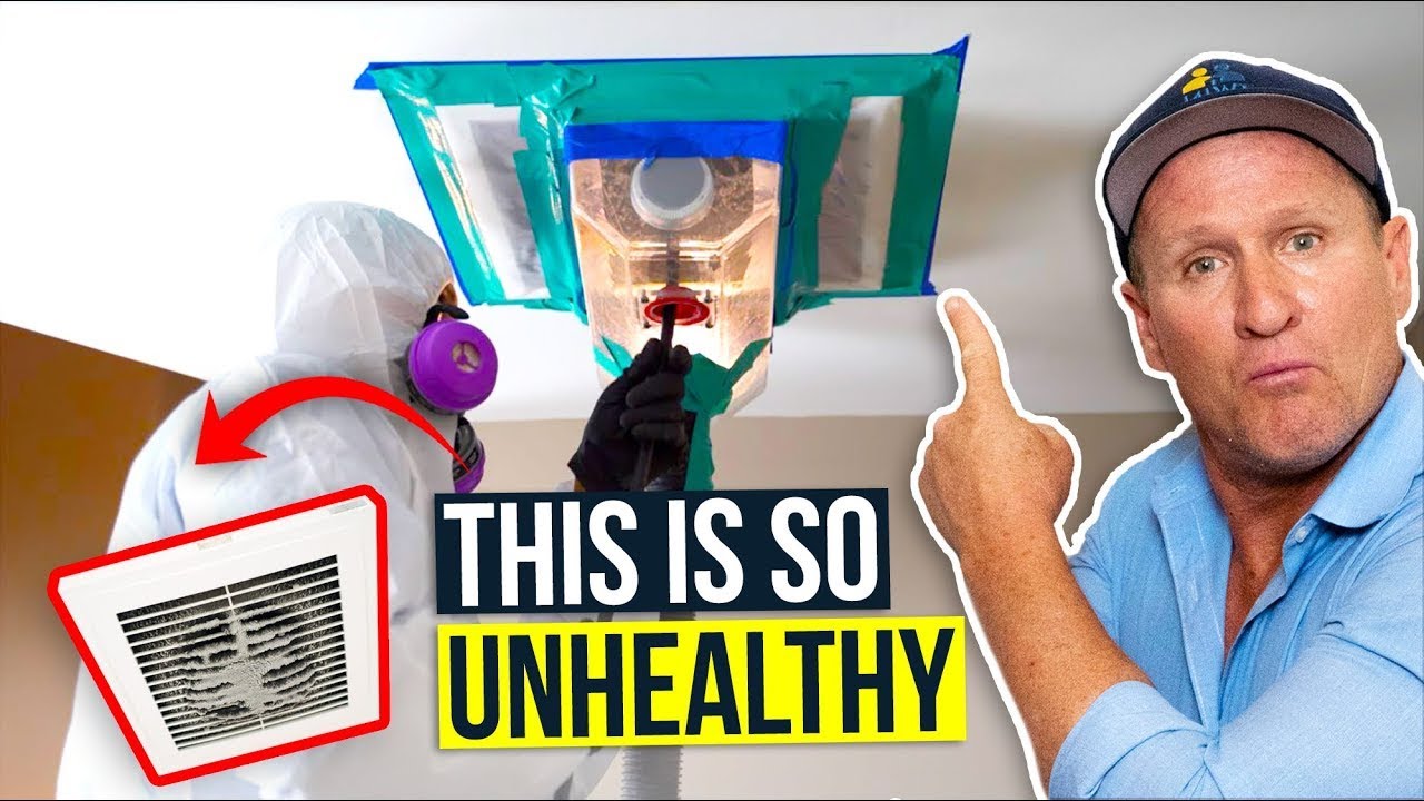 BEST way to Clean DANGEROUS Mold out of Your Air Duct System - Twin Plumbing