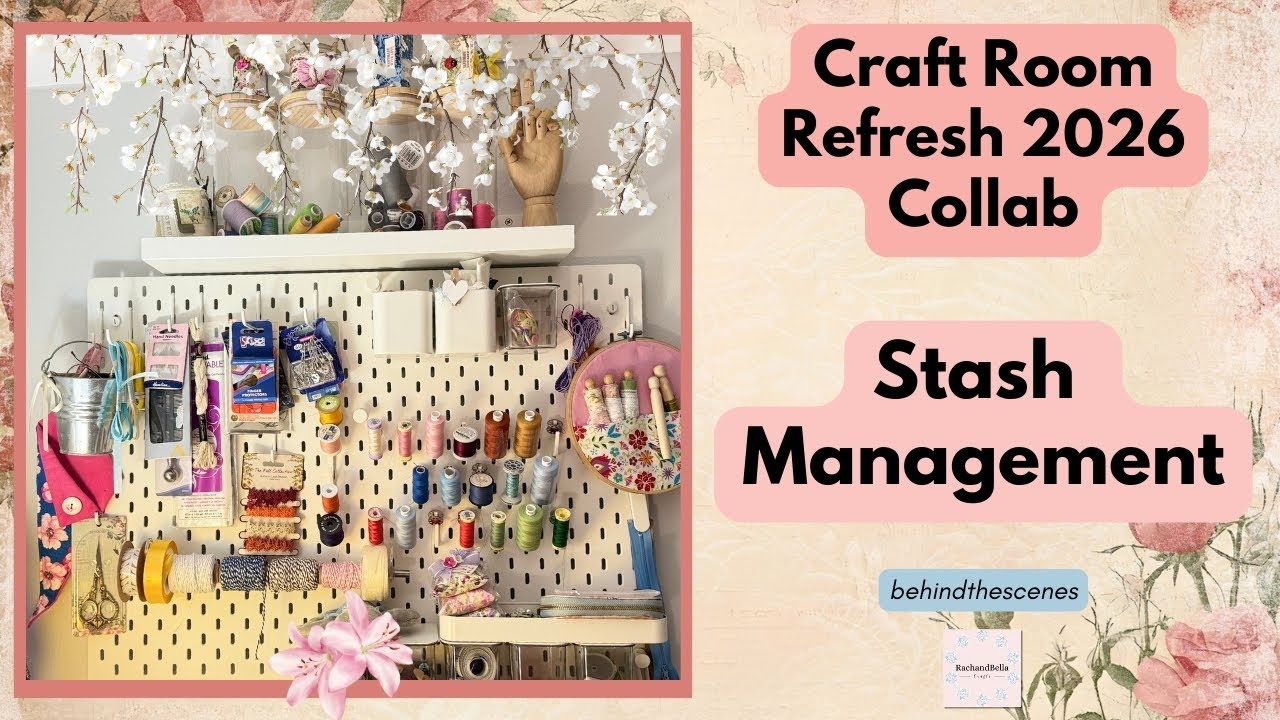 COME CHECK OUT MY CRAFT ROOM ORGANISATION!