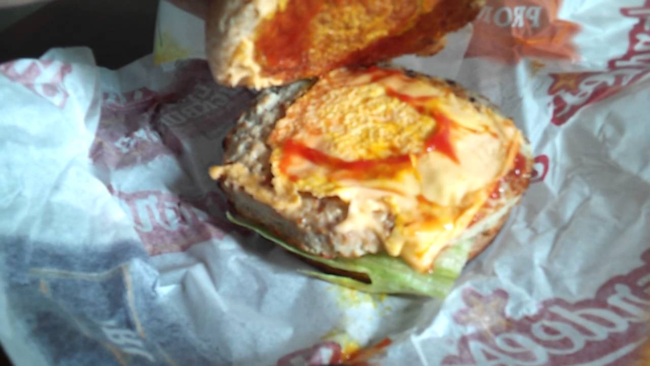 Food Review: Turkey Burger and Double Cheesburger from Hardee's Crewe VA