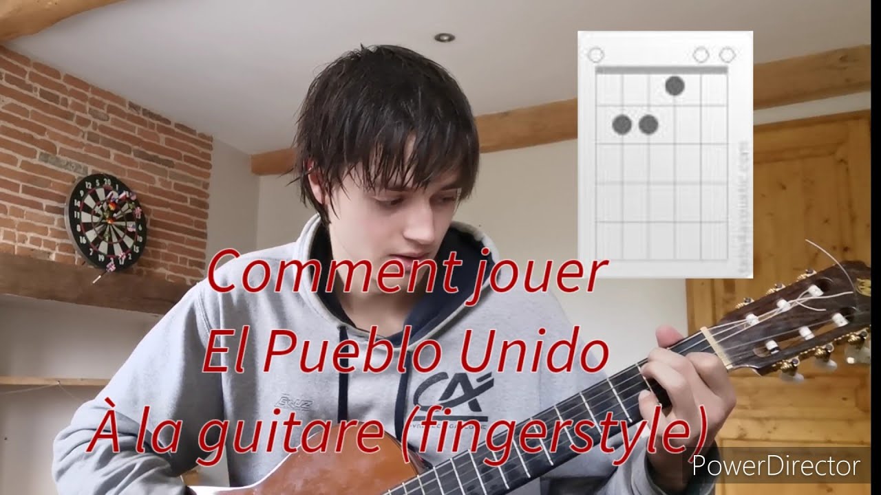 Tuto - Comment jouer El Pueblo Unido à la guitare (fingerstyle) inti Illimani