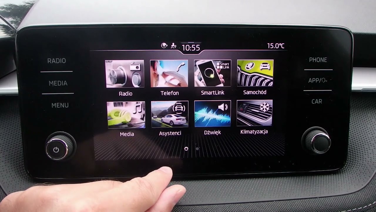 Nowa SKODA FABIA 2022 - radio BOLERO