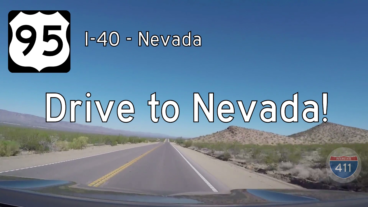 US Highway 95 - Interstate 40 - Nevada State Line - California | Drive America's Highways 🚙
