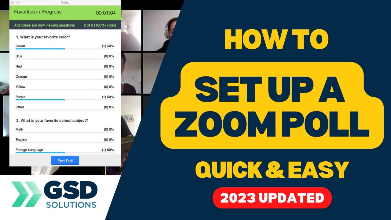 Как создать опрос в Zoom перед встречей