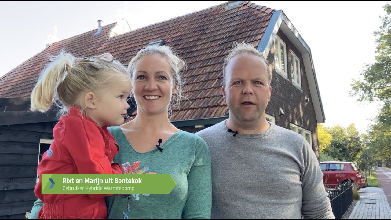 Hybride Warmtepompgebruiker Rixt en Marijn Bontebok