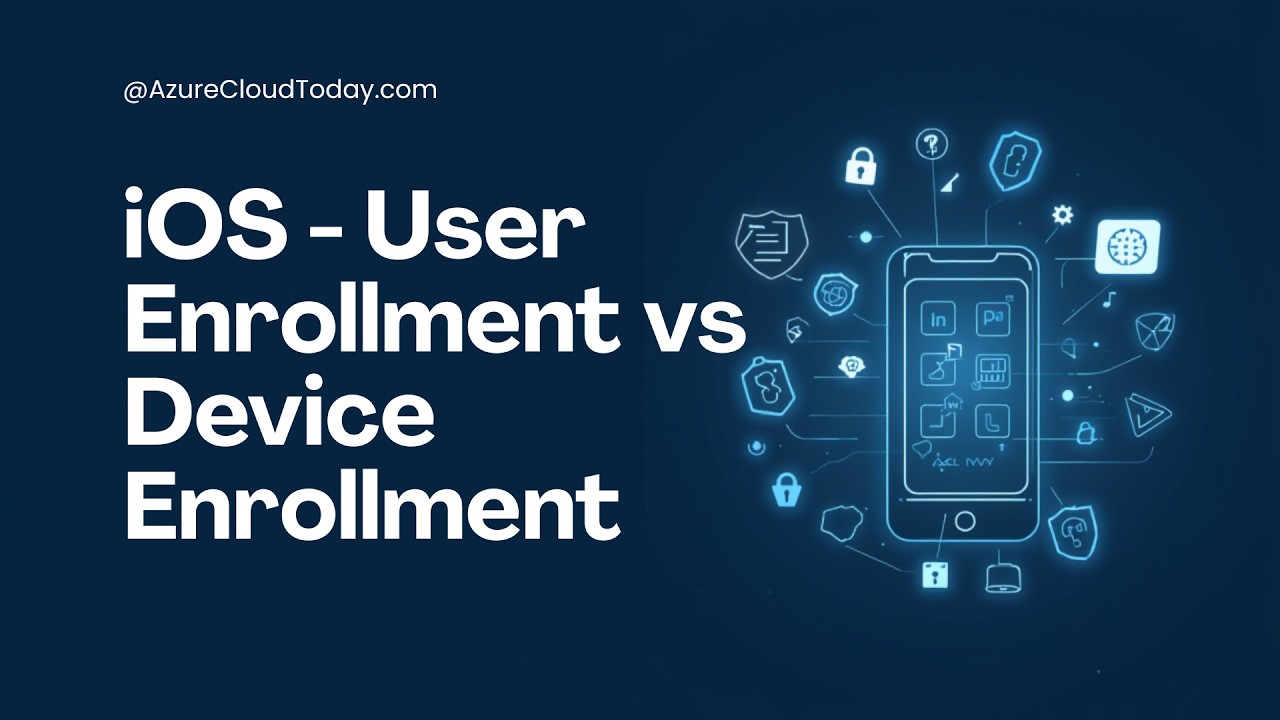 User Enrollment vs Device Enrollment (iPhone Intune 2026)