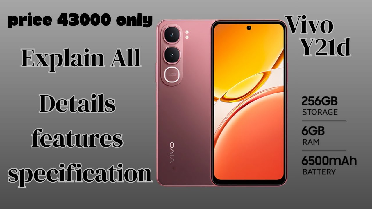 Vivo Y21d explain All features and specifications/ details about unbox Y21d / y21d accessories detal