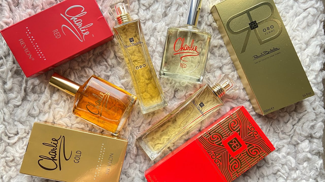 Gennaio: Gold and Red - i colori dei miei PROFUMI VINTAGE #profumilowcost #profumi #vintage