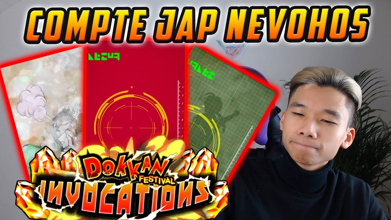 Mon nouveau compte Jap est insane ! Best of invocations Dokkan Battle