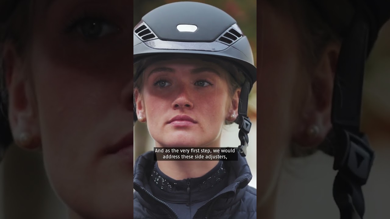ABUS PIKEUR - How do you adjust your riding helmet properly?