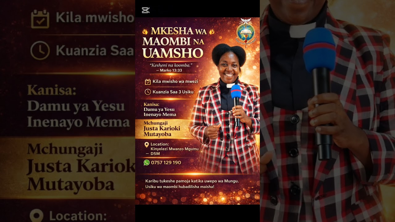 Mkesha Tarehe 28/02/2026 Satatu usiku