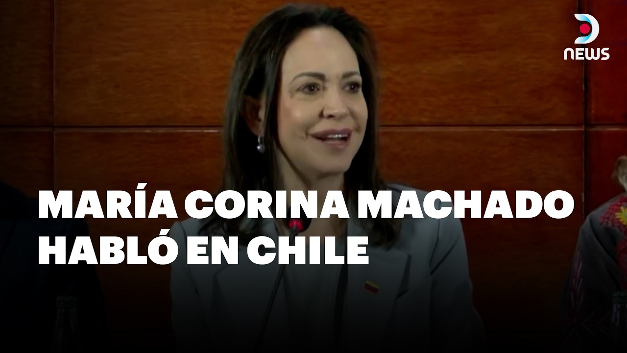 María Corina Machado habló y respondió todas las preguntas de la prensa en Chile | DNews