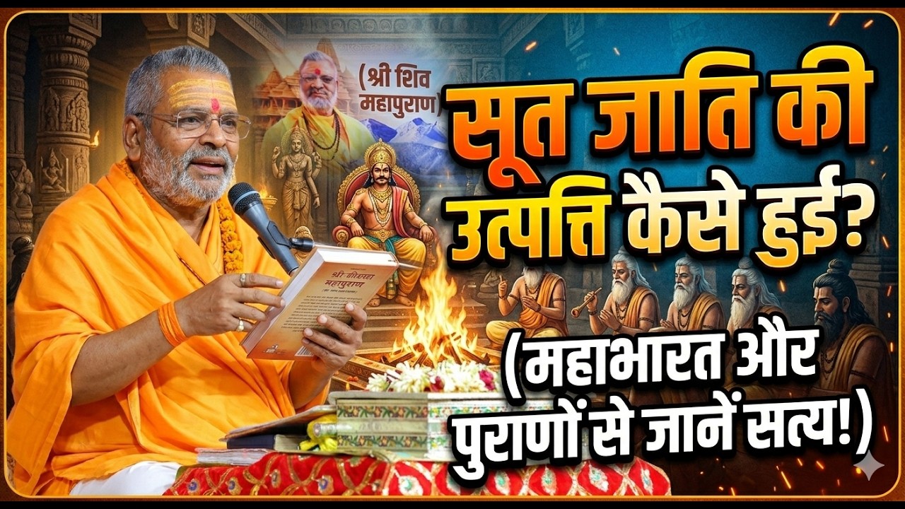 सूत जाति की उत्पत्ति कैसे हुई.? Janiya Sut Ji Ki Utapati Kaise Huyi _Mahant Shri Radheshyam Vyas Ji