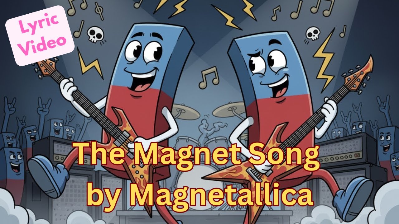 The Magnet Song by Magnetallica! (KS2 Science Rock Song)