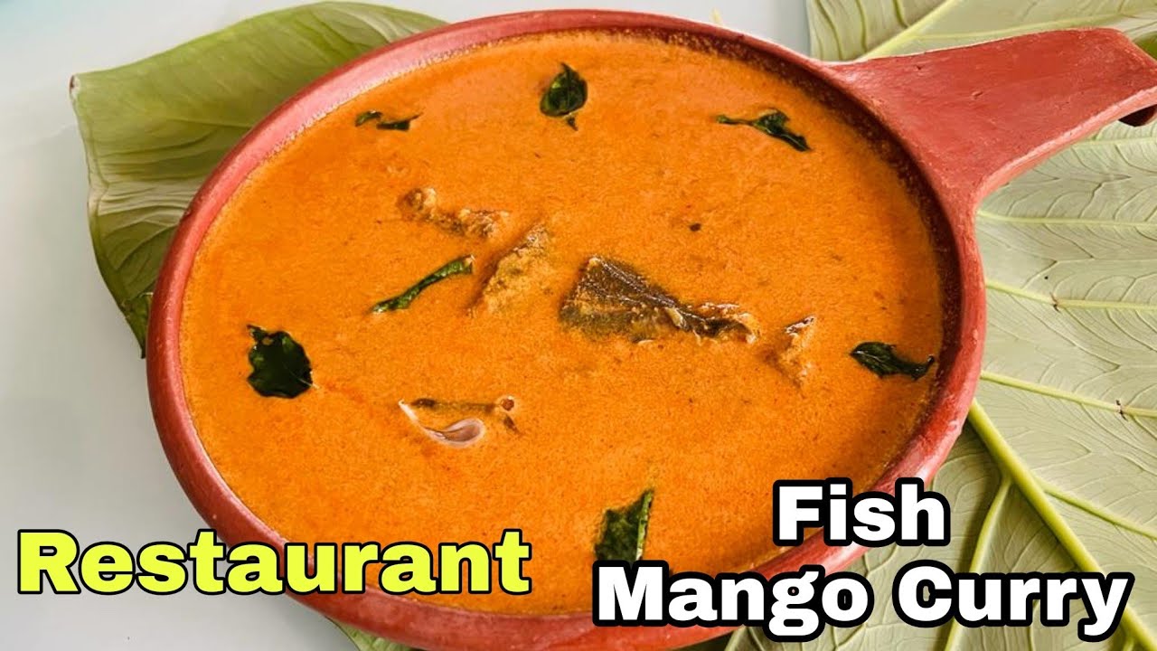 Restaurant style fish mango Curry | Fish Mango Curry
