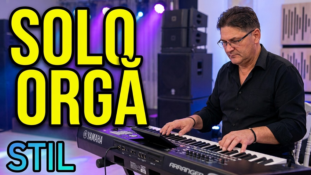 Iulică de la Formaţia STIL  din Tulcea solo instrumental la orgă