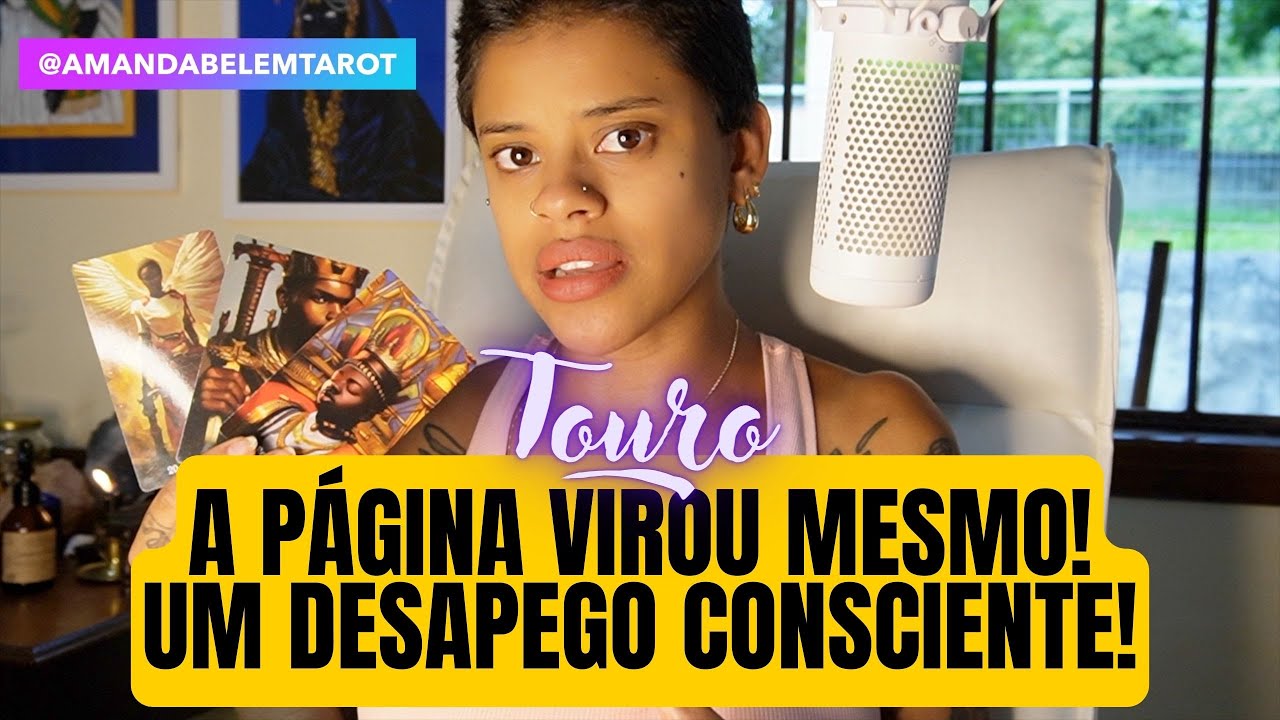 ♉️TOURO🔥A PÁGINA VIROU MESMO! UM DESAPEGO CONSCIENTE!⚔️