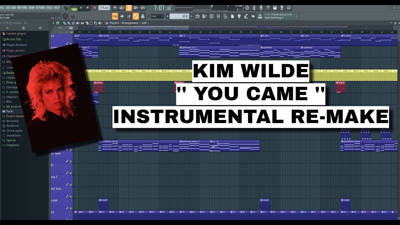 Kim Wilde '' You Came '' Instrumental Re-make