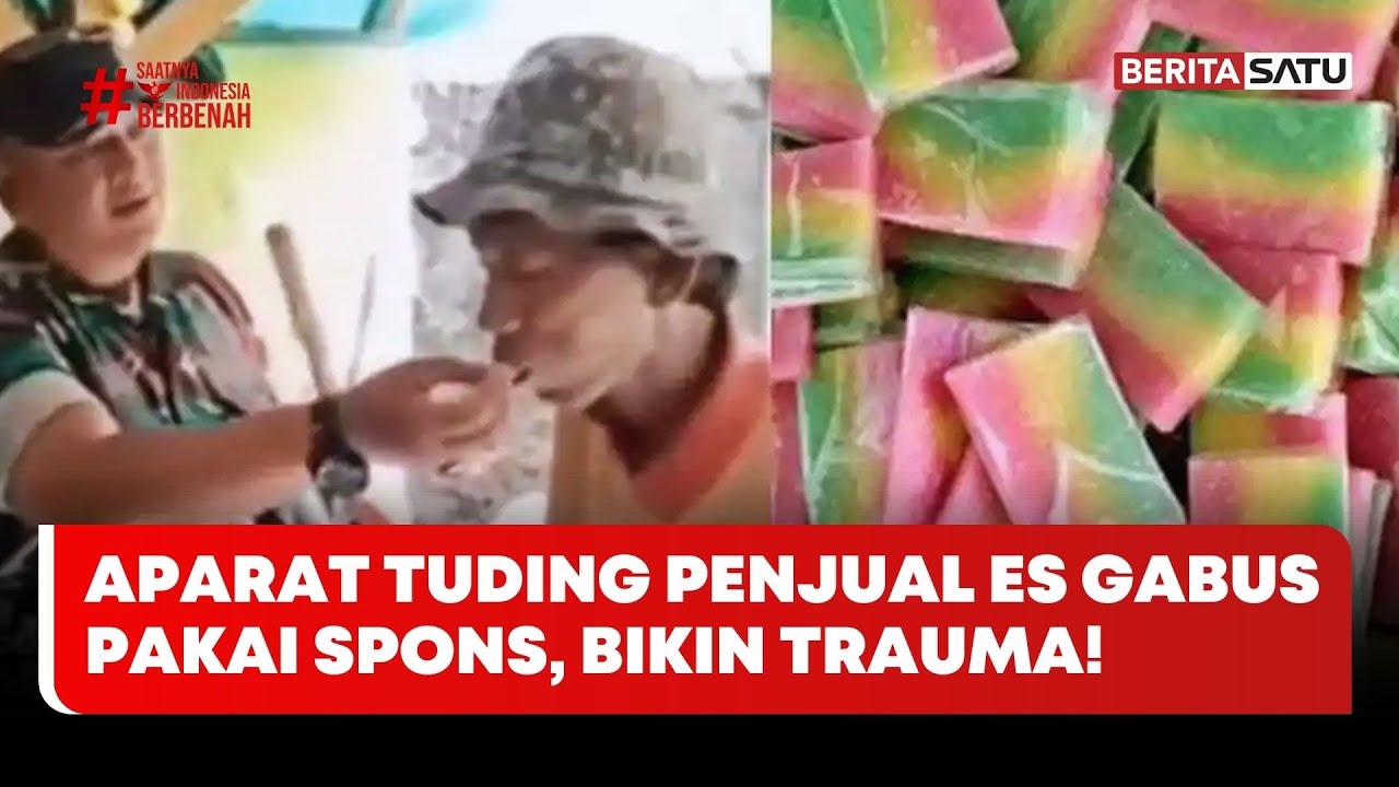 Mengulas Duduk Masalah Aparat Tuding Penjual Es Gabus Pakai Spons #Beritasatu