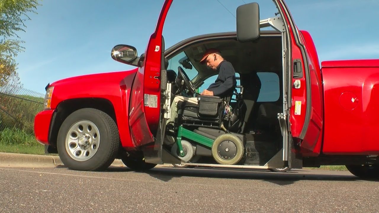 Minnesota Quadriplegic Develops His Own Wheelchair Truck