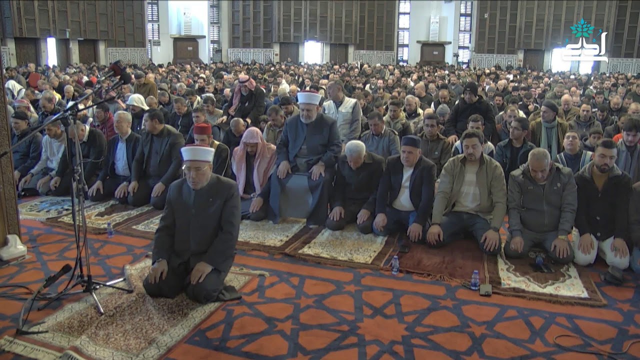 شعائر #صلاة_الجمعة من مسجد الملك المؤسس طيب الله ثراه في العاصمة #عمان 23-1-2026م.#الجمعة#قناة_ادعُ