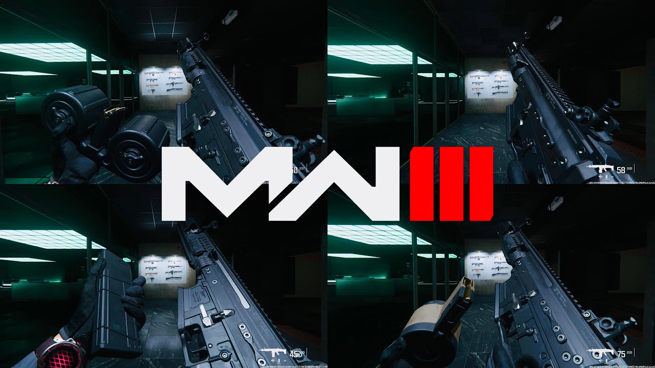 Modern Warfare III - All Taq Eradicator Inspects & Reload Animations