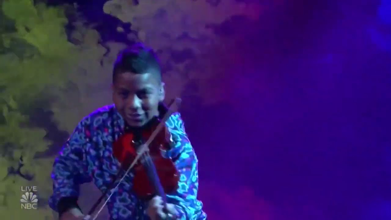 Seven Rings Tyler Butler-Figueroa Violinist 11 had song memorized & performed live in only hours AGT