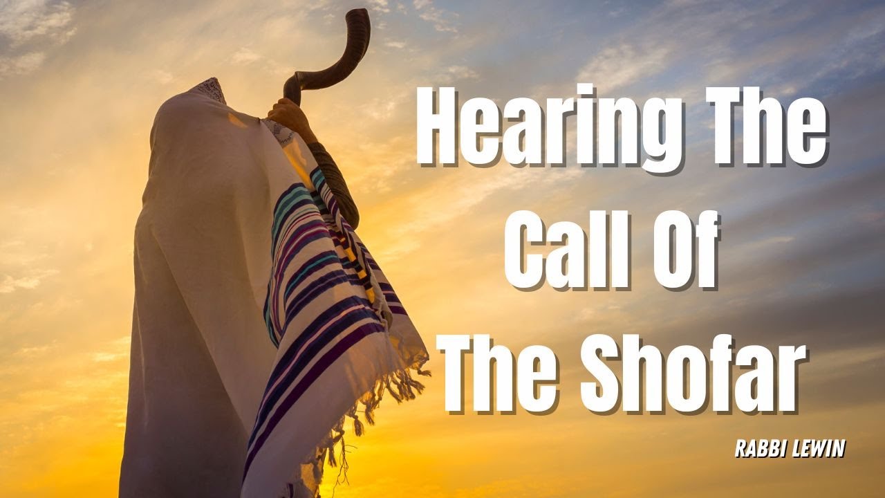 Rosh Hashanah. Hearing the call of the Shofar