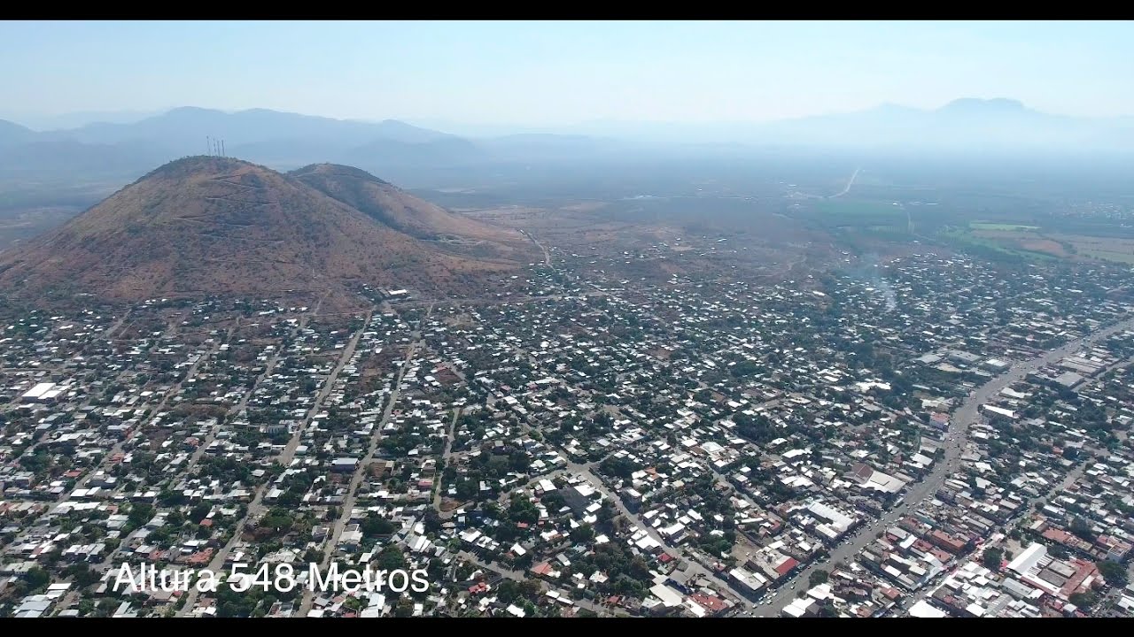 Nueva Italia Michoacan   en 4k/1080 HD Drone video Tierra Caliente Mexico