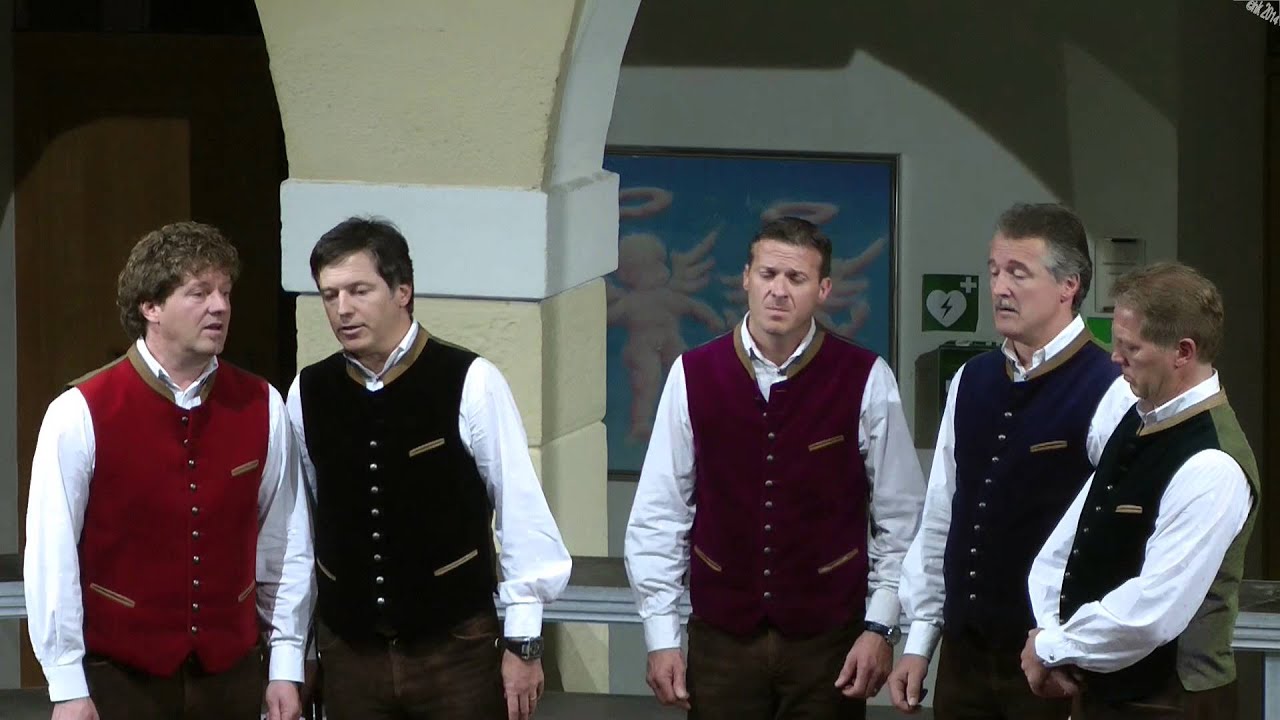 Im Löllinger Gråbn -  gesungen vom Quintett der Br. Smrtnik aus Eisenkappl