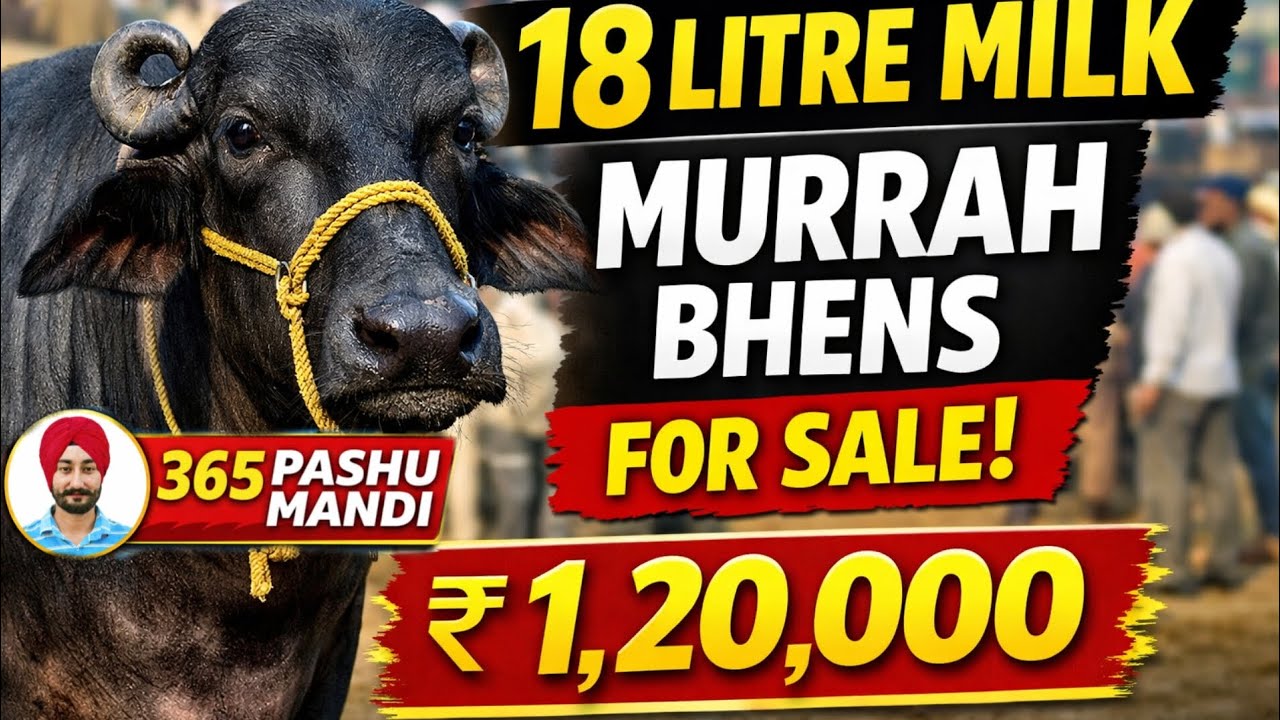 सिर्फ़ 50,000 हज़ार में झोटी ✅10 से 12 लीटर दूध तैयार की 🏆 टॉप की झोटिया ख़रीदे 😱15 Buffalo For Sale