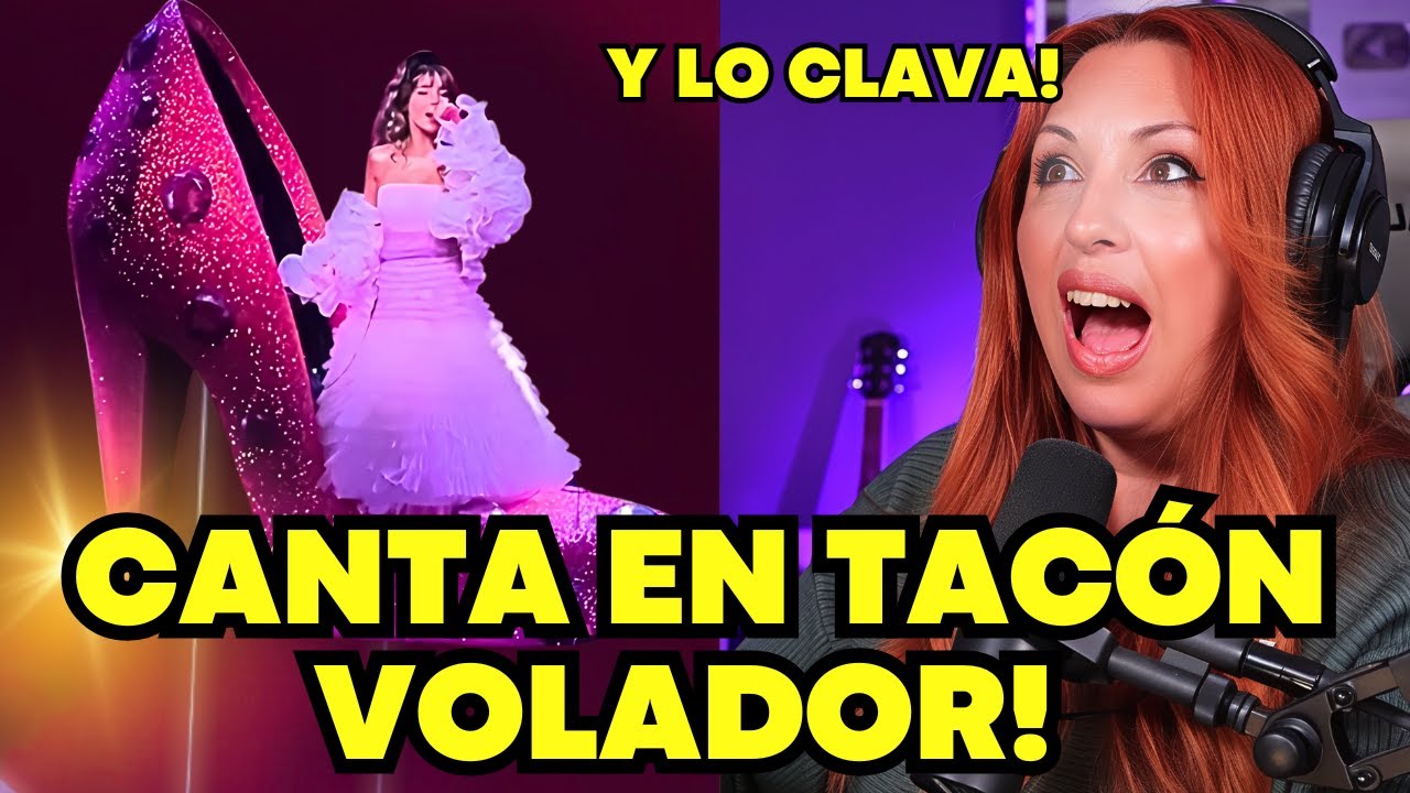 BELINDA CANTA COLGANDO DE ZAPATO VOLADOR! LO HA SUPERAD0? | Vocal Coach Reaction & analysis