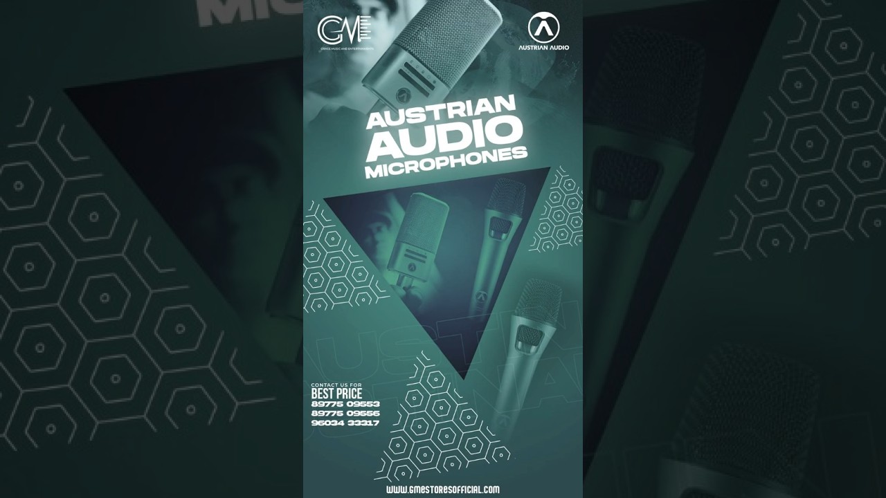 AUSTRIAN AUDIO MICROPHONES || GRACE MUSIC AND ENTERTAINMENTS