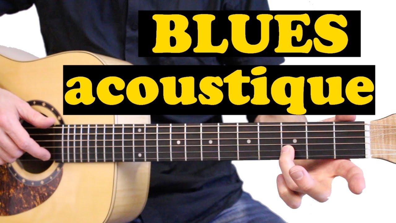 Apprenez un BLUES Acoustique FINGERSTYLE (Norman B50)