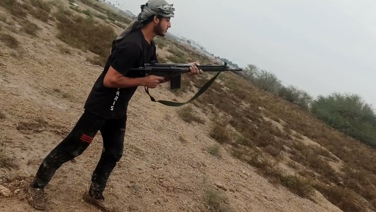 فحص جيسي الماني بس خانت طلقه سبب العتاد