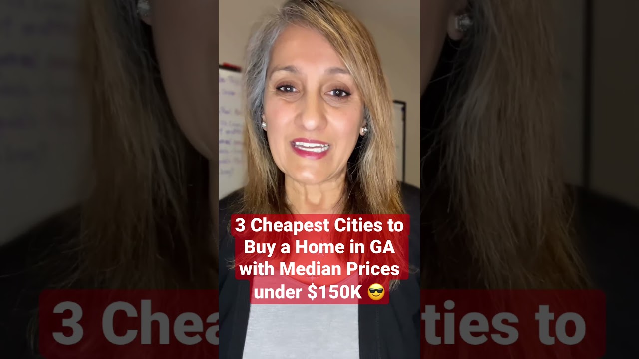 3 Cheapest Cities to Buy A Home in Georgia | Moving to Georgia