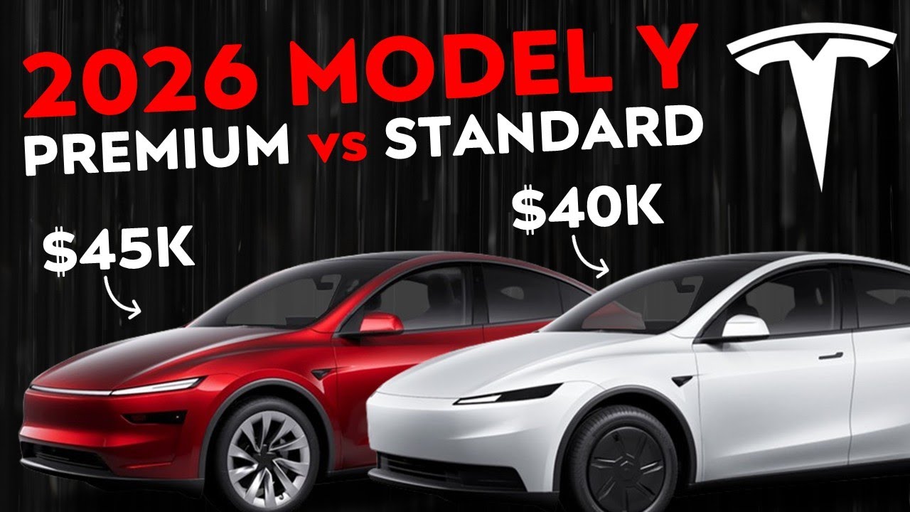 Tesla Model Y 2026 года: Премиум против Стандарта | Не ошибитесь!