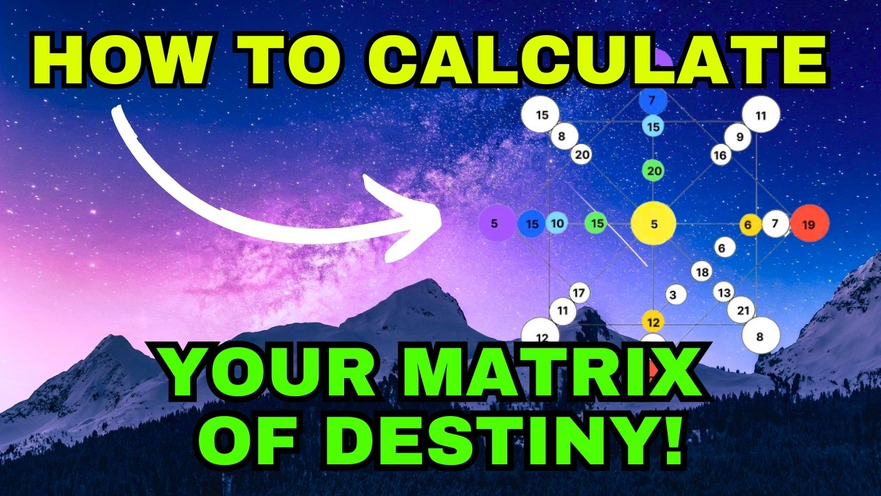 How To Calculate Your Matrix of Destiny!