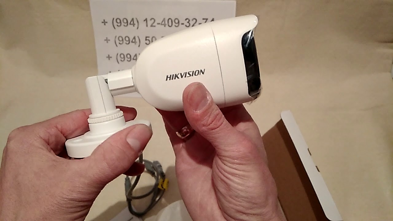 Turbo HD-камера Hikvision 2mp Camera (DS-2CE10DFT-F) в Баку / Bakida