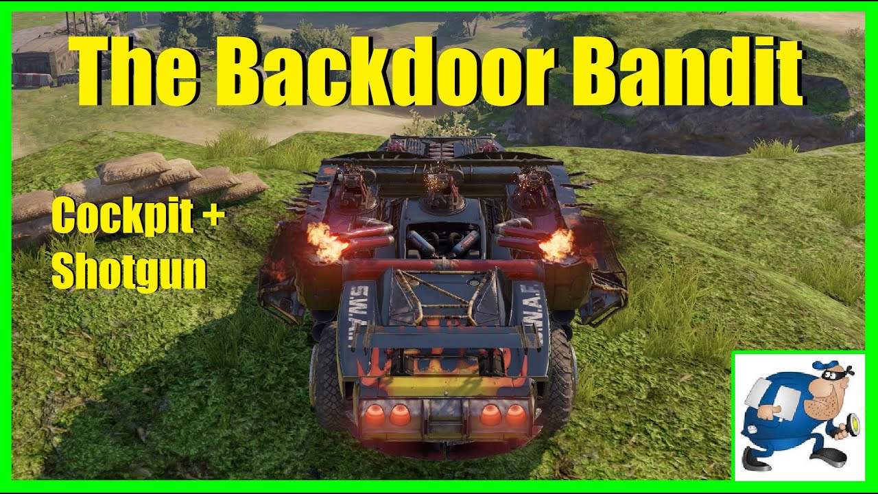 The Backdoor Bandit [Cockpit+Mace Shotgun] [Crossout Gameplay ►66]