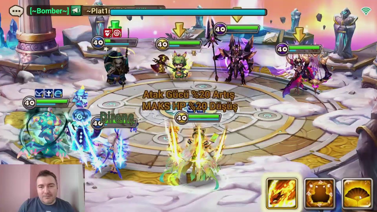 MAIN HESAPLA G1 DENIYORUZ! SUMMONER WAR TURKCE!
