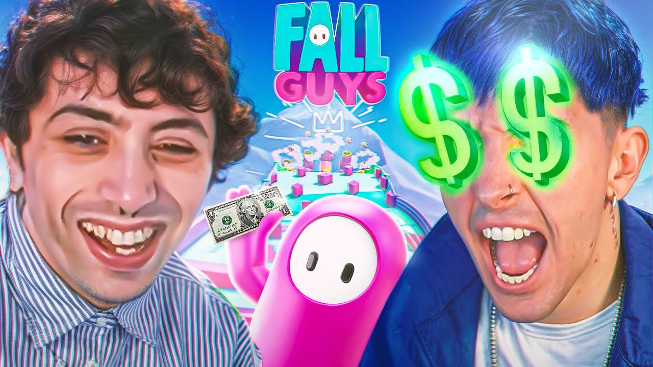 APUESTO DINERO EN FALL GUYS CON CARRE 😎