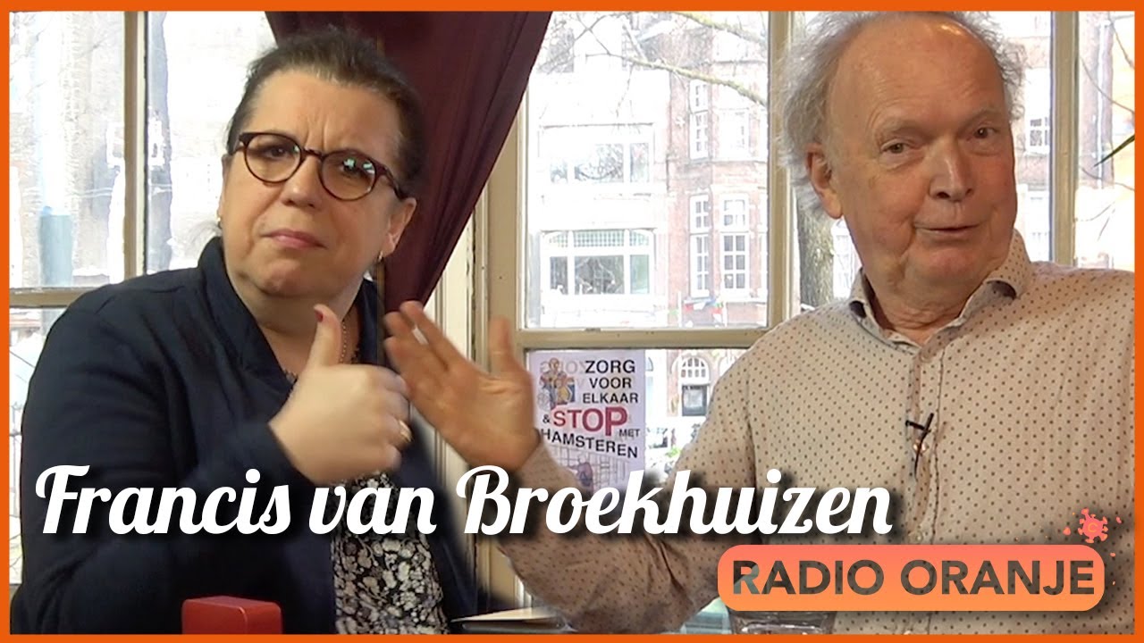 Francis van Broekhuizen zingt ons moed in -  Betty Asfalt TV Radio Oranje