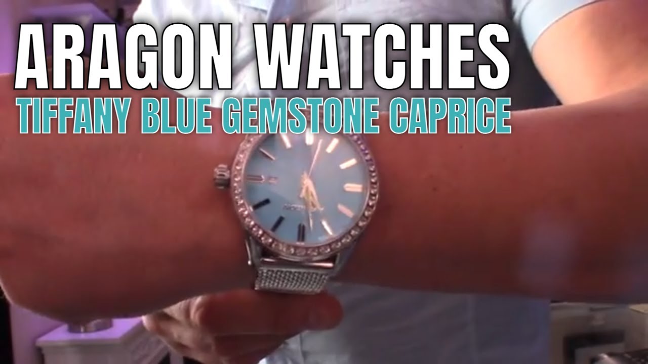 Aragon Watches | Blue Dial Gemstone Caprice Watch | Review