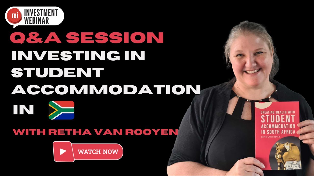 Investing in Student Accommodation in South Africa | Q&A Session | Retha van Rooyen