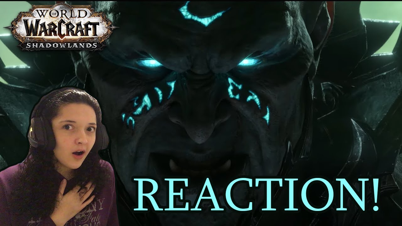 Shadowlands Launch Cinematic: Beyond the Veil REACTION! | World Of Warcraft Shadowlands